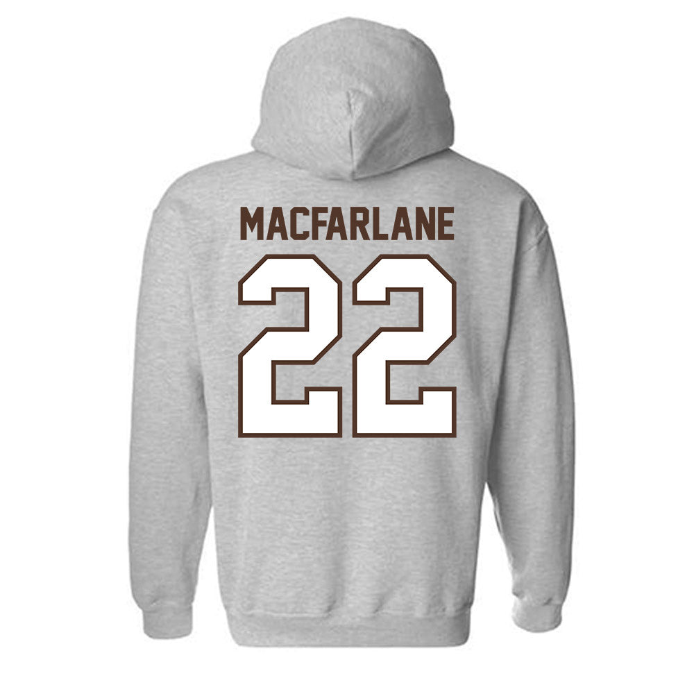 St. Bonaventure - NCAA Men's Soccer : Kyle Macfarlane - Classic Shersey Hooded Sweatshirt-1