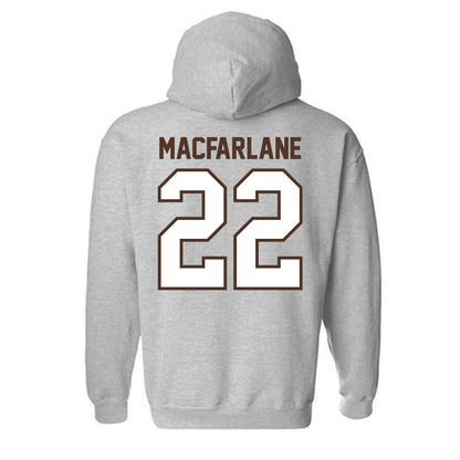 St. Bonaventure - NCAA Men's Soccer : Kyle Macfarlane - Classic Shersey Hooded Sweatshirt-1