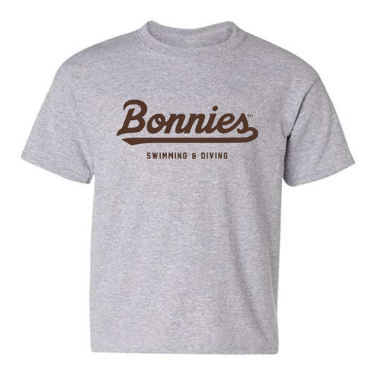 St. Bonaventure - NCAA Men's Swimming & Diving : Maxwell Tucker - Classic Shersey Youth T-Shirt-0