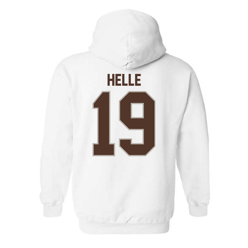 St. Bonaventure - NCAA Men's Soccer : Daniel Helle - Classic Shersey Hooded Sweatshirt-1