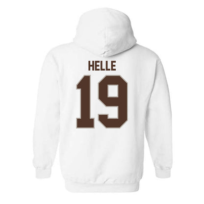 St. Bonaventure - NCAA Men's Soccer : Daniel Helle - Classic Shersey Hooded Sweatshirt-1