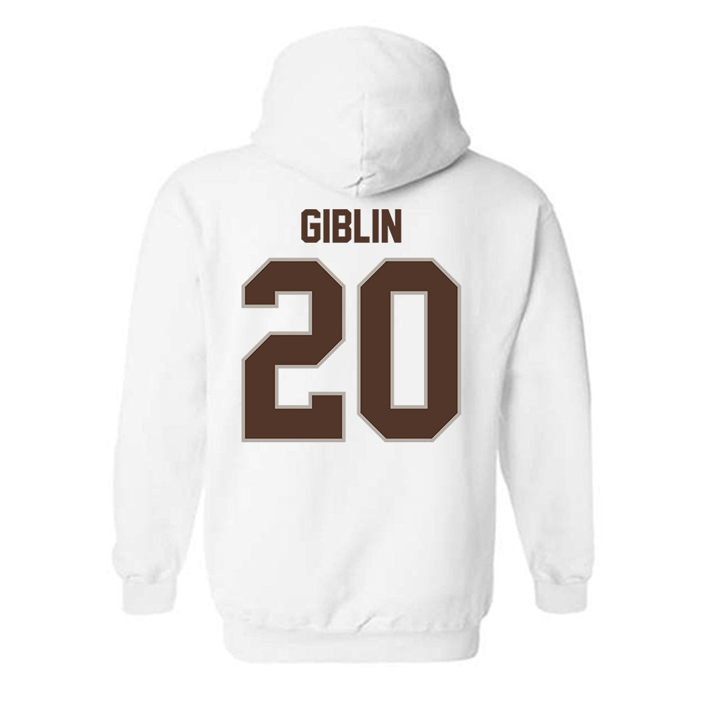 St. Bonaventure - NCAA Baseball : Eamon Giblin - Classic Shersey Hooded Sweatshirt-1