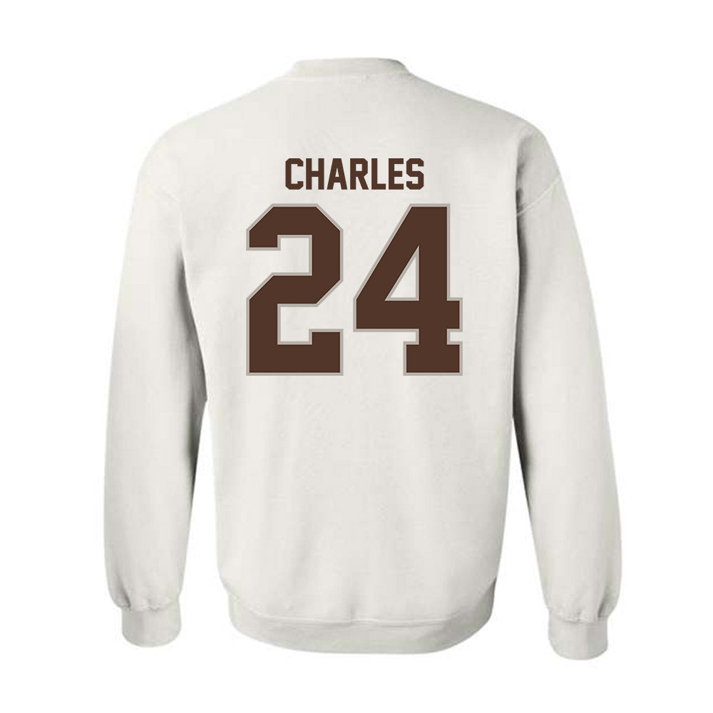 St. Bonaventure - NCAA Men's Basketball : Cayden Charles - Classic Shersey Crewneck Sweatshirt-1