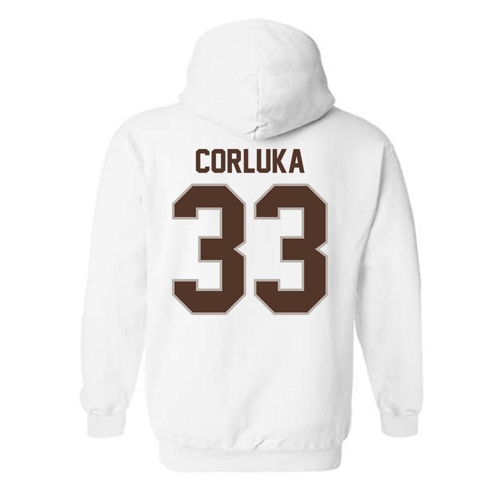 St. Bonaventure - NCAA Women's Basketball : Iva Corluka - Classic Shersey Hooded Sweatshirt-1