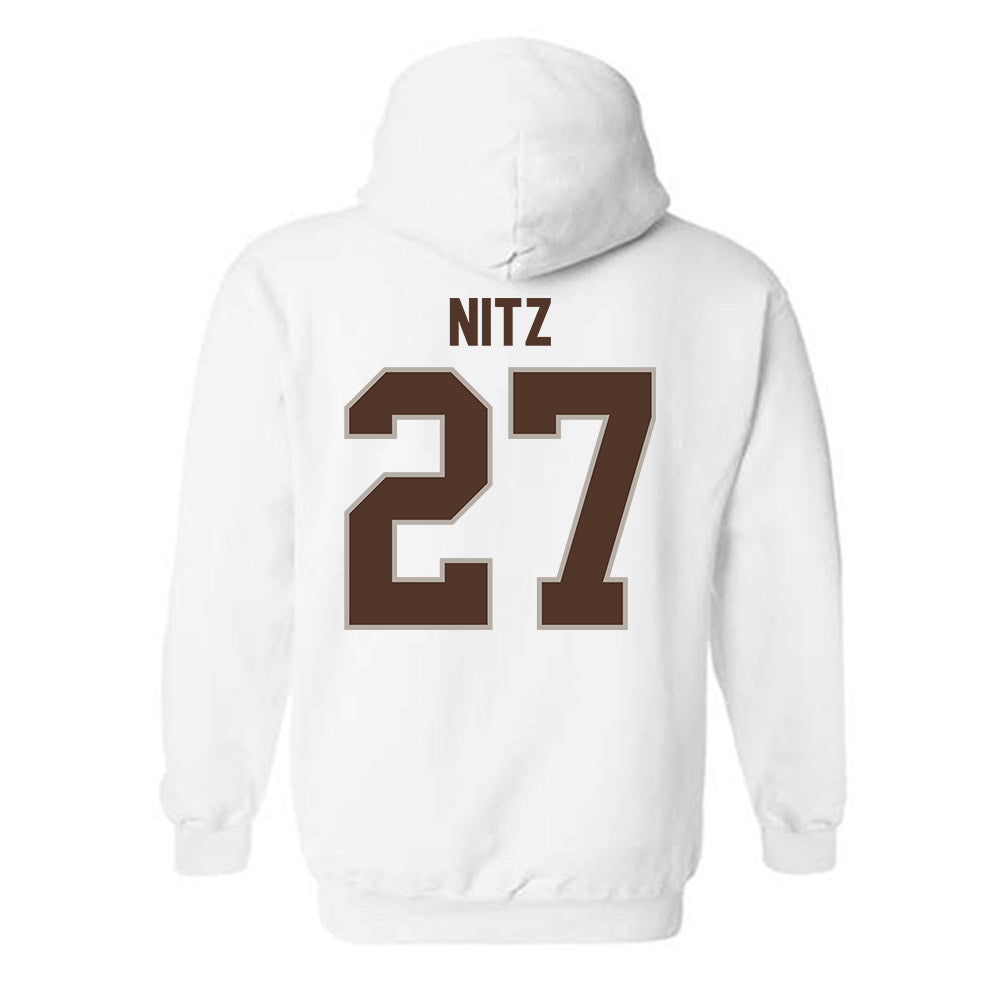 St. Bonaventure - NCAA Men's Soccer : Harrison Nitz - Classic Shersey Hooded Sweatshirt-1
