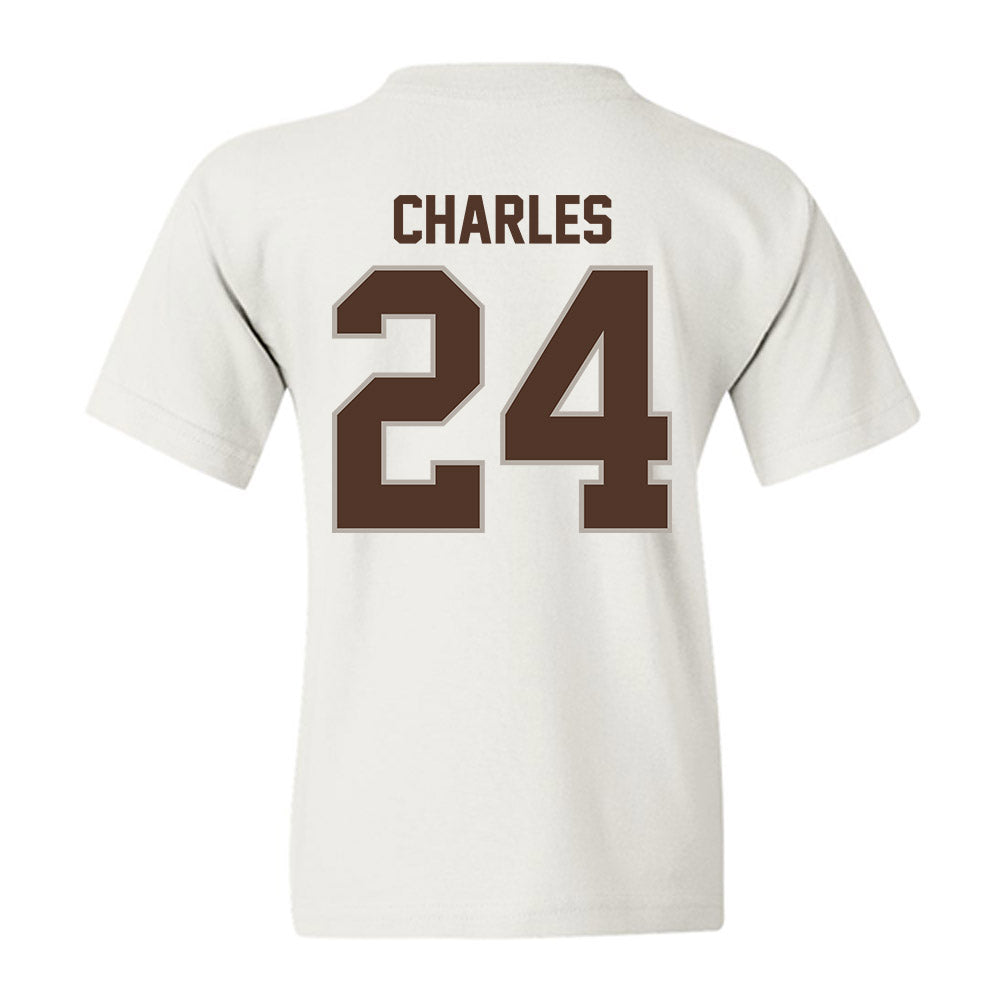 St. Bonaventure - NCAA Men's Basketball : Cayden Charles - Classic Shersey Youth T-Shirt-1