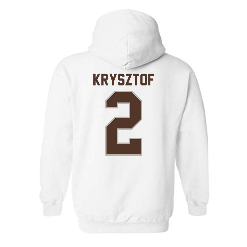 St. Bonaventure - NCAA Women's Basketball : Kaylee Krysztof - Classic Shersey Hooded Sweatshirt-1
