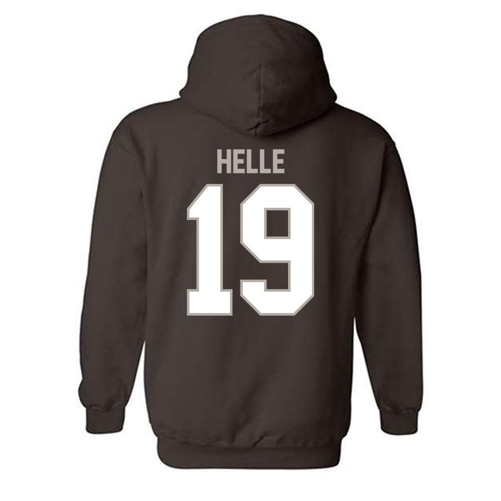 St. Bonaventure - NCAA Men's Soccer : Daniel Helle - Hooded Sweatshirt-1