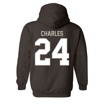 St. Bonaventure - NCAA Men's Basketball : Cayden Charles - Hooded Sweatshirt-1