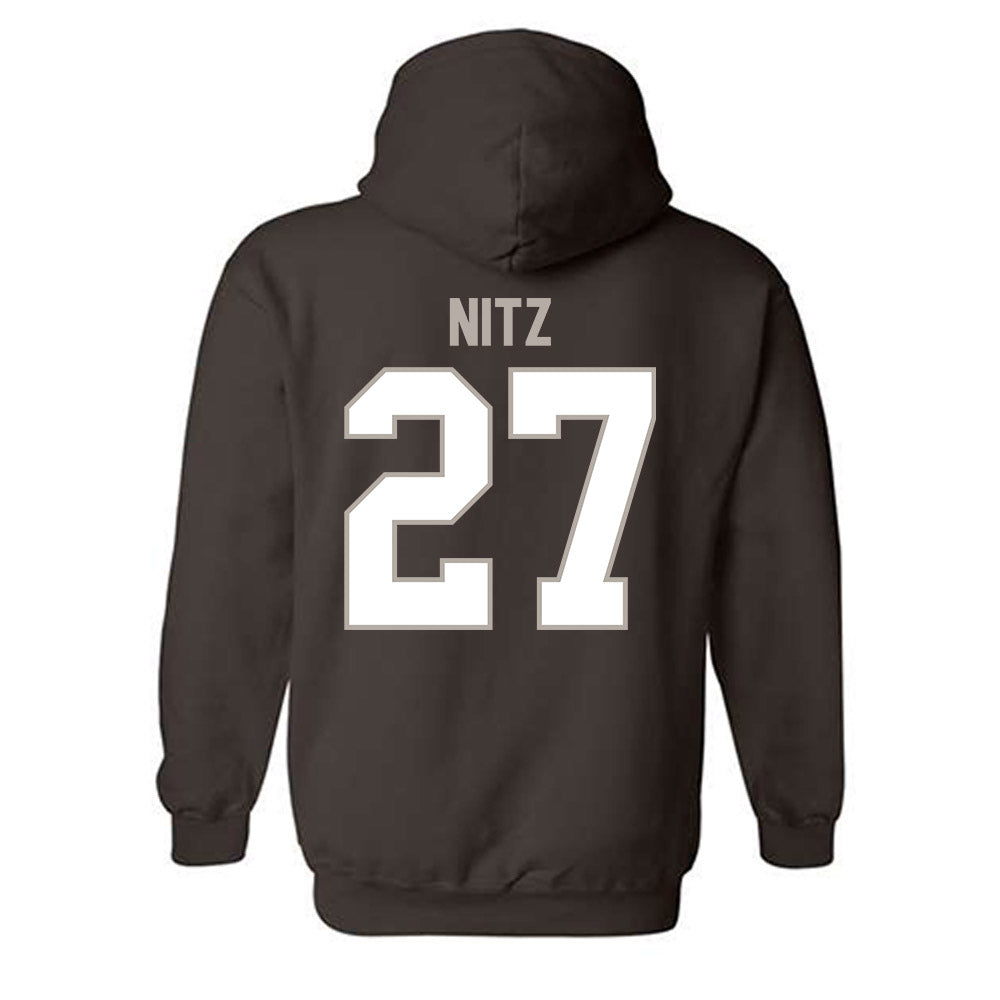 St. Bonaventure - NCAA Men's Soccer : Harrison Nitz - Hooded Sweatshirt-1