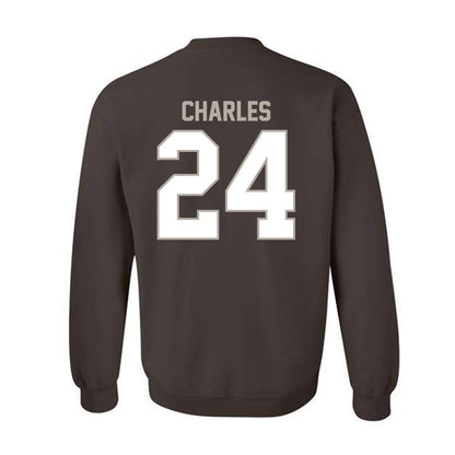 St. Bonaventure - NCAA Men's Basketball : Cayden Charles - Crewneck Sweatshirt-1