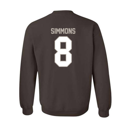 St. Bonaventure - NCAA Men's Basketball : Buddy Simmons - Crewneck Sweatshirt-1