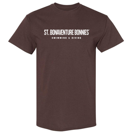St. Bonaventure - NCAA Men's Swimming & Diving : Cole Tangeman - T-Shirt-0