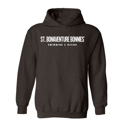 St. Bonaventure - NCAA Men's Swimming & Diving : Luigi Termine - Hooded Sweatshirt-0