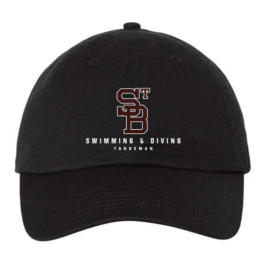 St. Bonaventure - NCAA Men's Swimming & Diving : Cole Tangeman - Dad Hat-0