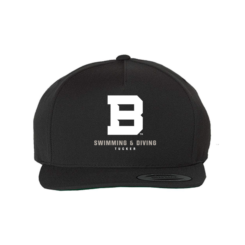 St. Bonaventure - NCAA Men's Swimming & Diving : Maxwell Tucker - Snapback Hat-0