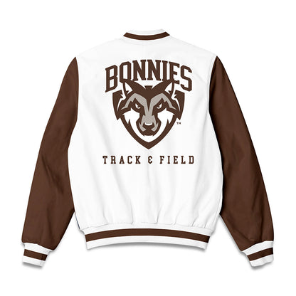St. Bonaventure - NCAA Men's Track & Field : Ivan Heagy - Bomber Jacket-1