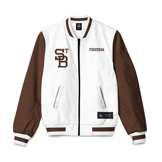 St. Bonaventure - NCAA Men's Track & Field : Christian Figueroa - Bomber Jacket-0
