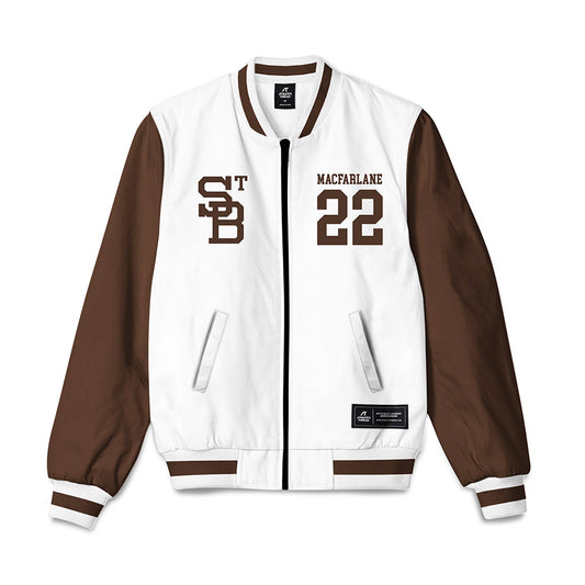 St. Bonaventure - NCAA Men's Soccer : Kyle Macfarlane - Bomber Jacket-0