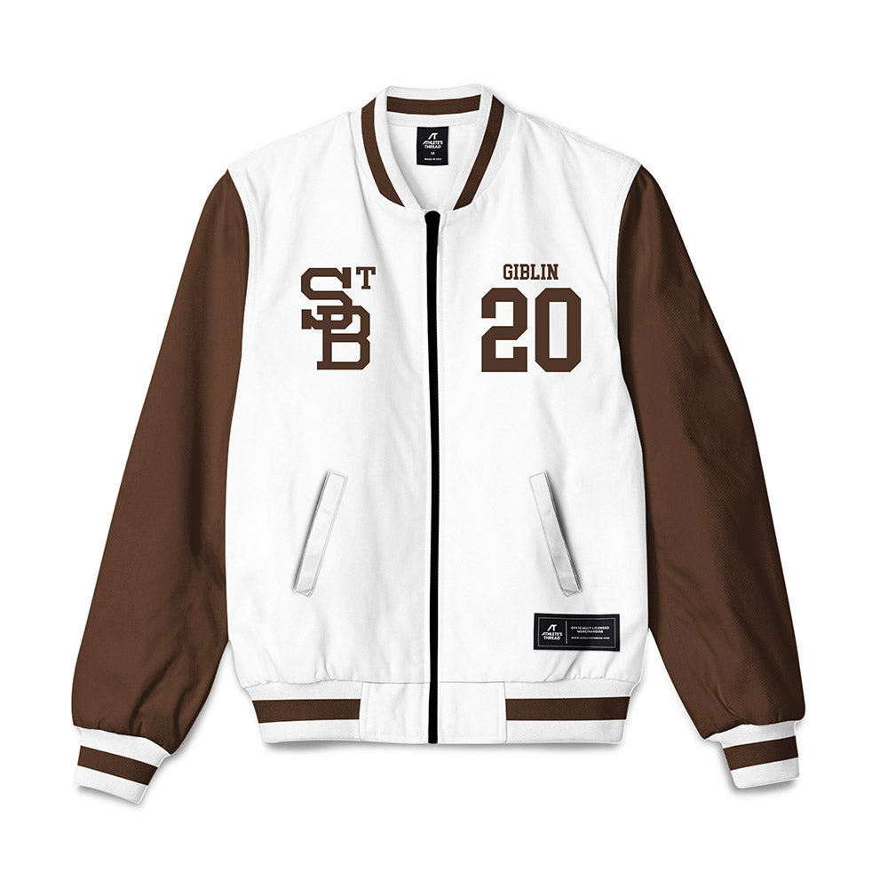 St. Bonaventure - NCAA Baseball : Eamon Giblin - Bomber Jacket-0