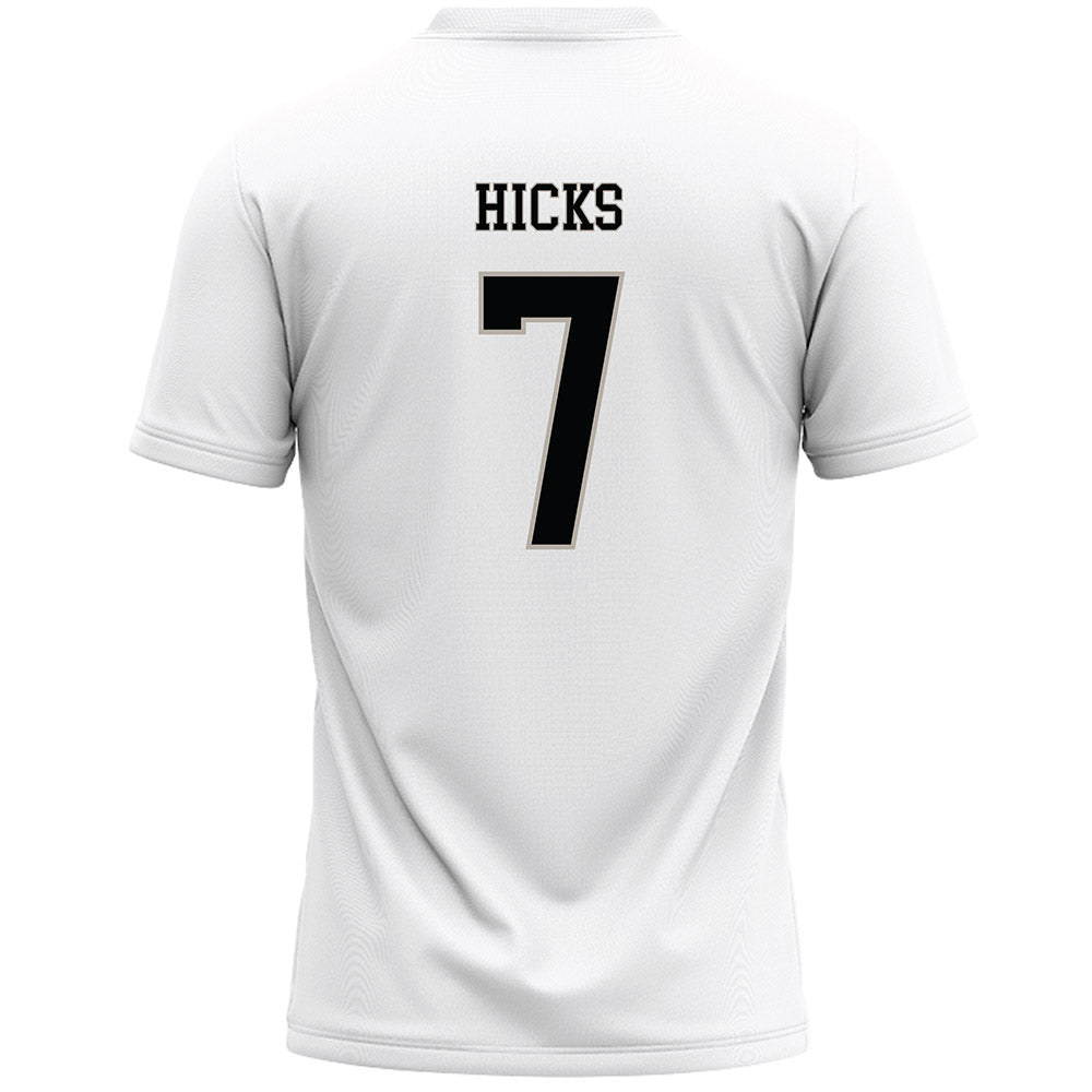 St. Bonaventure - NCAA Women's Lacrosse : Katelyn Hicks - White Lacrosse Jersey -1