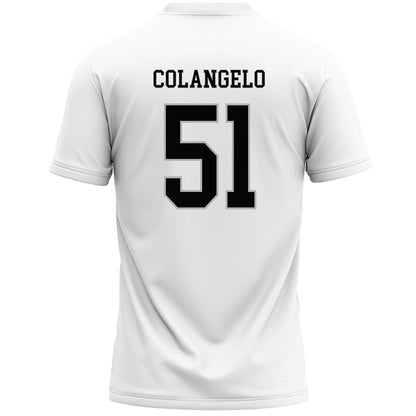 St. Bonaventure - NCAA Women's Lacrosse : Britney Colangelo - White Lacrosse Jersey -1