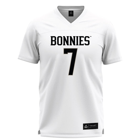St. Bonaventure - NCAA Women's Lacrosse : Katelyn Hicks - White Lacrosse Jersey -0
