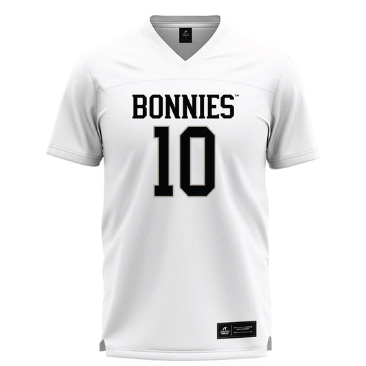 St. Bonaventure - NCAA Women's Lacrosse : Riley Devlin - White Lacrosse Jersey -0