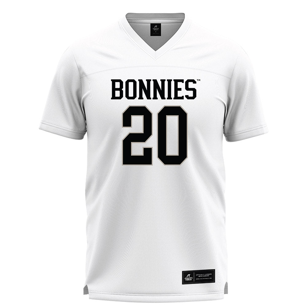 St. Bonaventure - NCAA Women's Lacrosse : Kylie Pfeffer - White Lacrosse Jersey -0