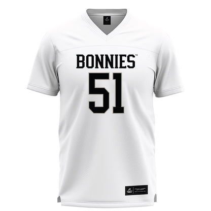 St. Bonaventure - NCAA Women's Lacrosse : Britney Colangelo - White Lacrosse Jersey -0