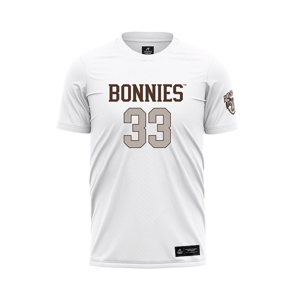 St. Bonaventure - NCAA Women's Soccer : Kacy Kuehl - White Soccer Jersey-0