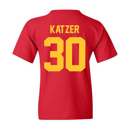 Ferris State - NCAA Football : Kannon Katzer - Classic Shersey Youth T-Shirt-1