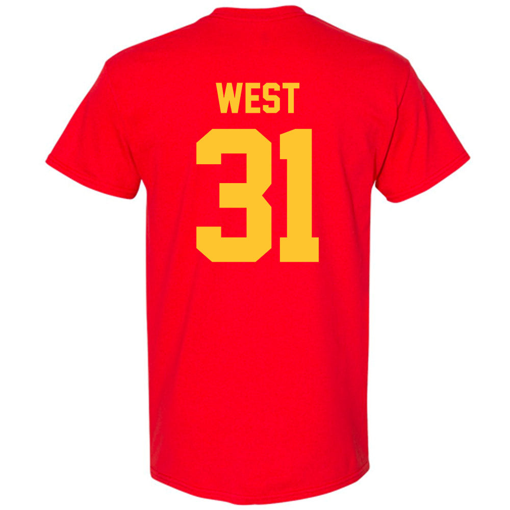 Ferris State - NCAA Men's Ice Hockey : Noah West - Classic Shersey T-Shirt