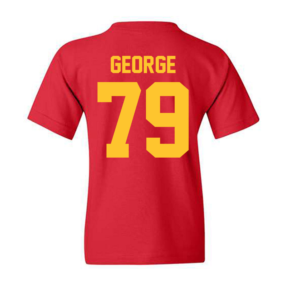 Ferris State - NCAA Football : Bryce George - Classic Shersey Youth T-Shirt-1