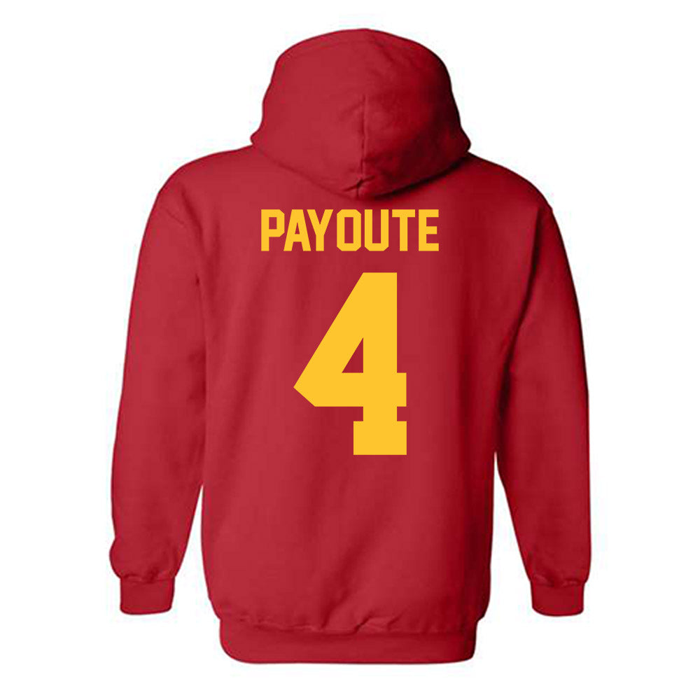 Ferris State - NCAA Football : Justin payoute - Classic Shersey Hooded Sweatshirt