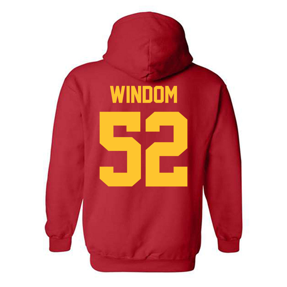 Ferris State - NCAA Football : Jarvis Windom - Classic Shersey Hooded Sweatshirt