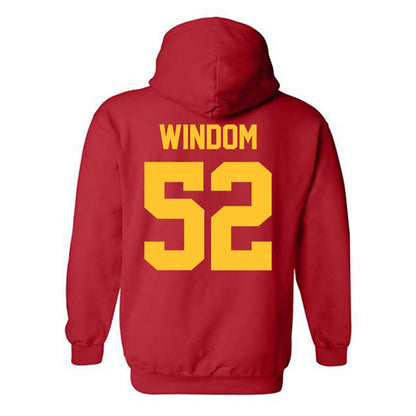 Ferris State - NCAA Football : Jarvis Windom - Classic Shersey Hooded Sweatshirt