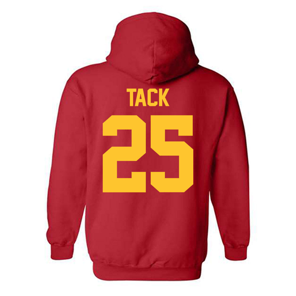 Ferris State - NCAA Women's Soccer : Cameron Tack - Classic Shersey Hooded Sweatshirt-1