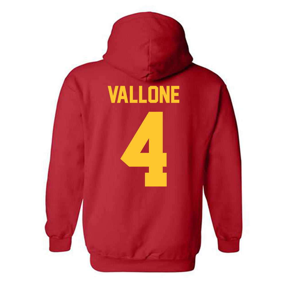 Ferris State - NCAA Women's Soccer : Bella Vallone - Classic Shersey Hooded Sweatshirt