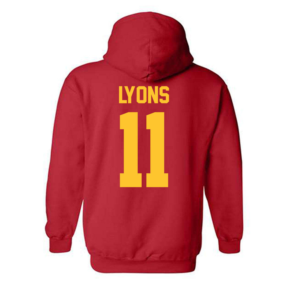 Ferris State - NCAA Women's Basketball : Grace Lyons - Classic Shersey Hooded Sweatshirt