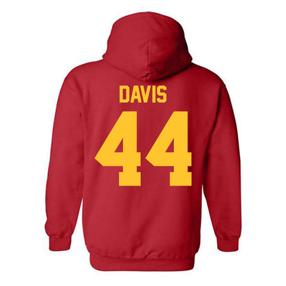Ferris State - NCAA Football : Kailib Davis - Classic Shersey Hooded Sweatshirt-1