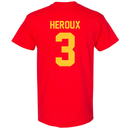 Ferris State - NCAA Men's Ice Hockey : Logan Heroux - Classic Shersey T-Shirt