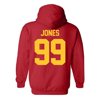 Ferris State - NCAA Football : markee jones - Classic Shersey Hooded Sweatshirt-1
