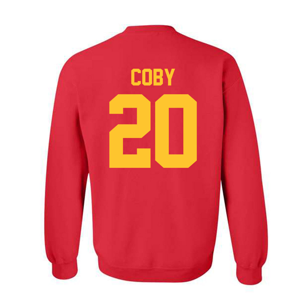 Ferris State - NCAA Football : James Coby - Classic Shersey Crewneck Sweatshirt-1