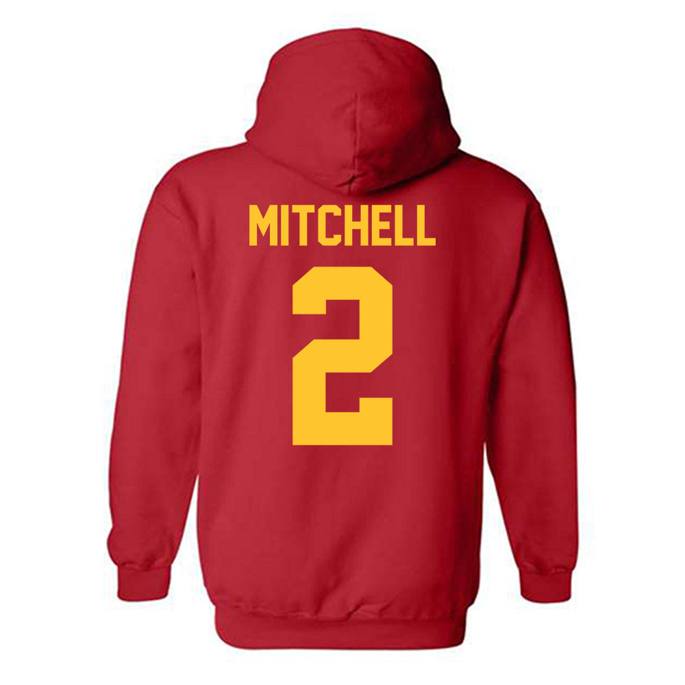  - NCAA Women's Basketball : Mara Mitchell - Classic Shersey Hooded Sweatshirt-1