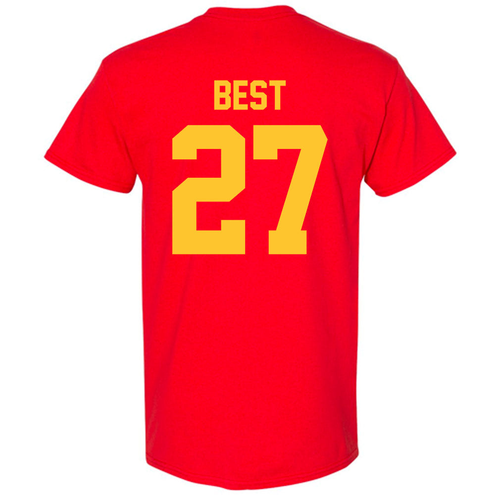 Ferris State - NCAA Men's Ice Hockey : Gavin Best - Classic Shersey T-Shirt-1