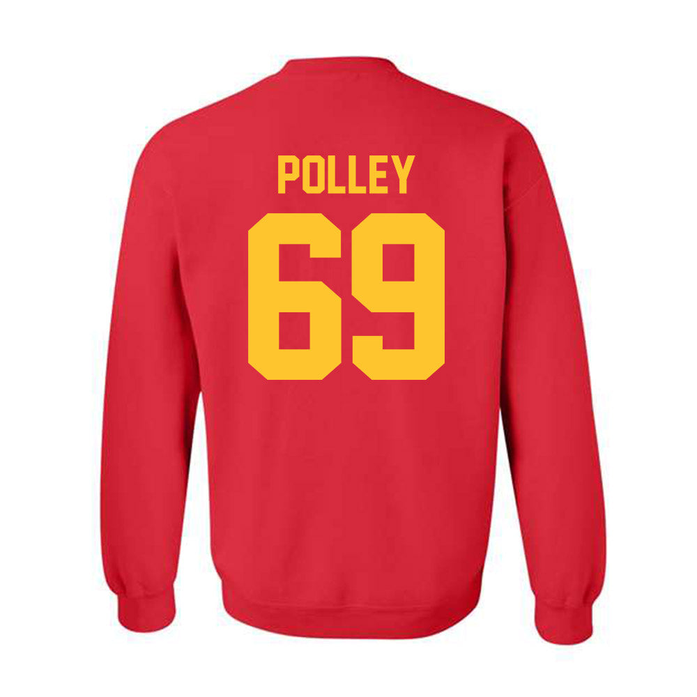 Ferris State - NCAA Football : AJ Polley - Classic Shersey Crewneck Sweatshirt-1