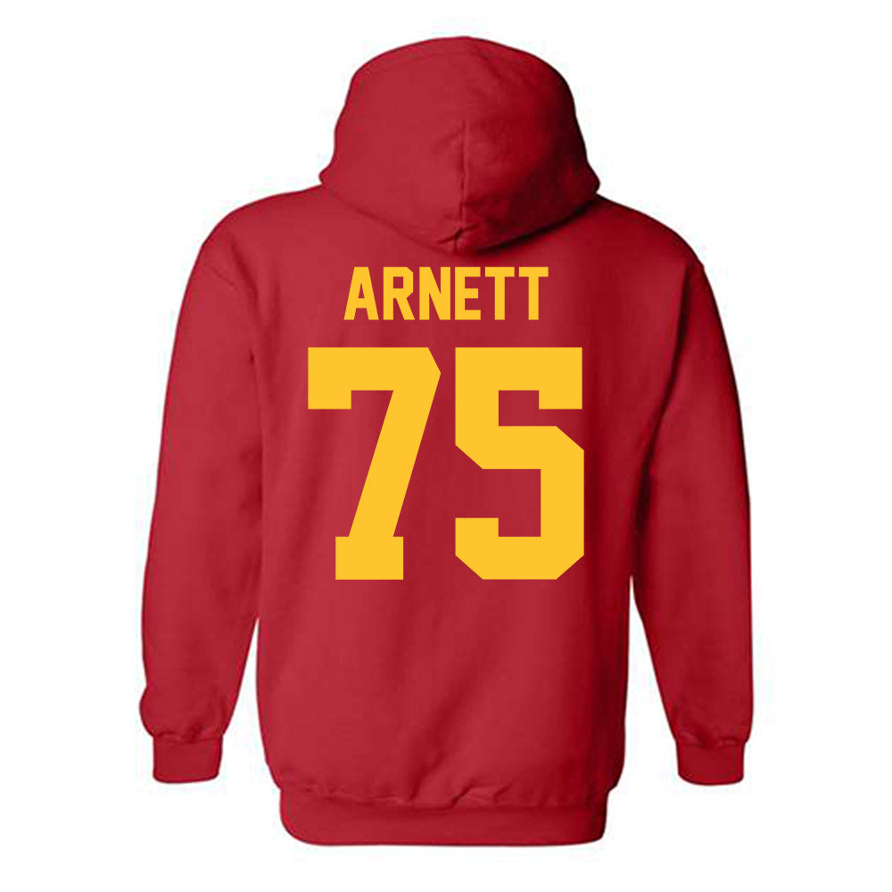 Ferris State - NCAA Football : Dayne Arnett - Classic Shersey Hooded Sweatshirt