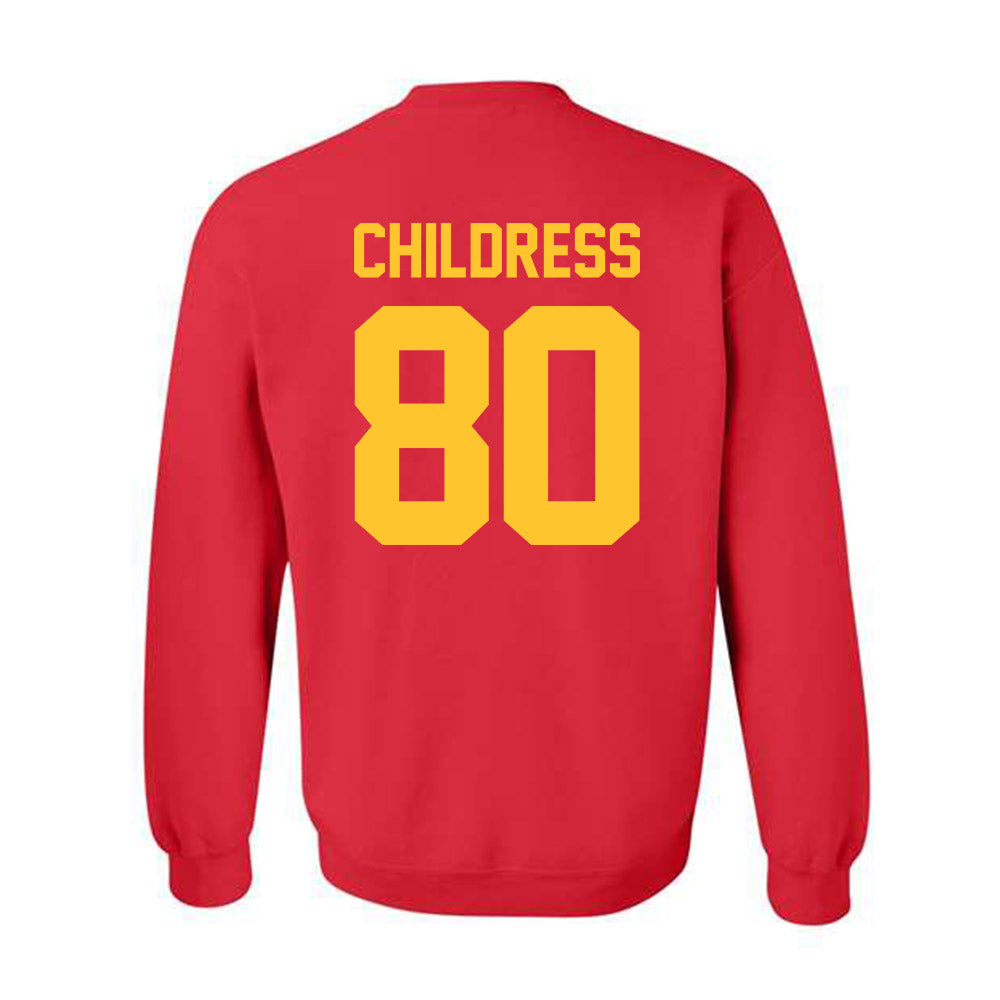 Ferris State - NCAA Football : Braeden Childress - Classic Shersey Crewneck Sweatshirt-1