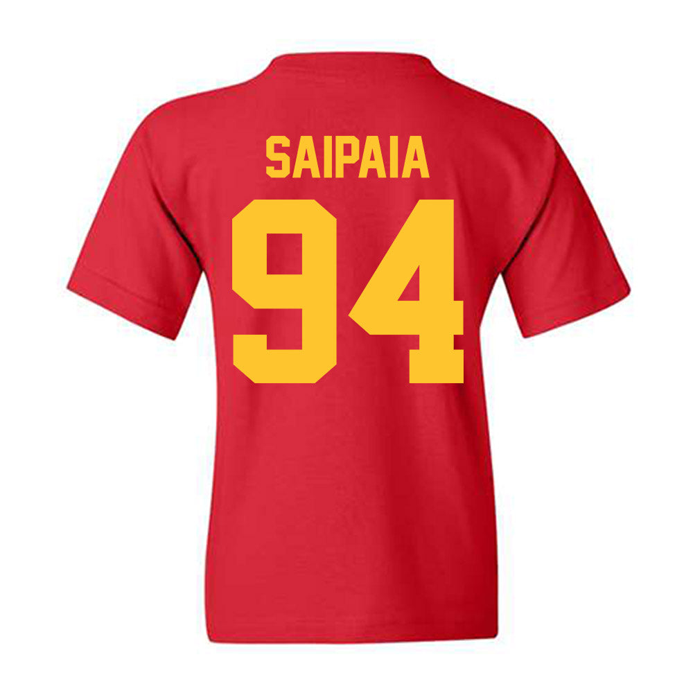 Ferris State - NCAA Football : Sio Saipaia - Classic Shersey Youth T-Shirt-1